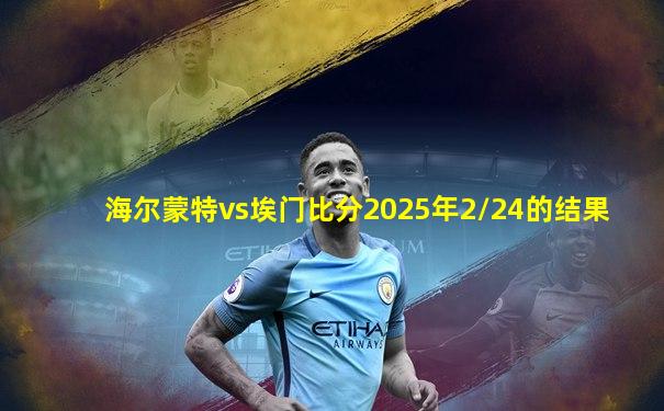 海尔蒙特vs埃门比分2025年2/24的结果