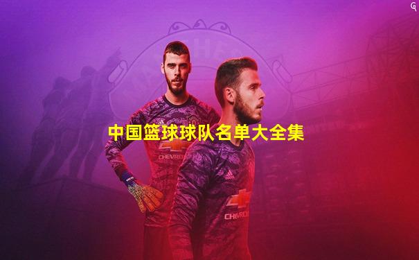 中国篮球球队名单大全集