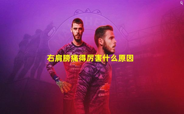 右肩膀痛得厉害什么原因