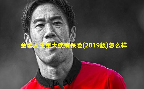 金诺人生重大疾病保险(2019版)怎么样